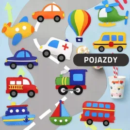 pojazdy-filcowy-zestaw-do-szycia-diy-12el-auta-droga-samolot-pociag
