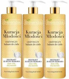 3-sztuki-kuracja-mlodosci-odzywczy-balsam-do-ciala-400ml-bielenda-zloto-24k
