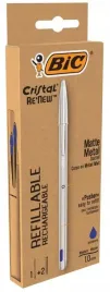dlugopis-cristal-re-new-metal-niebieski-2-wklady-bic