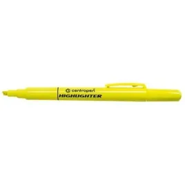 cienki-zakreslacz-highlighter-zolty-centropen