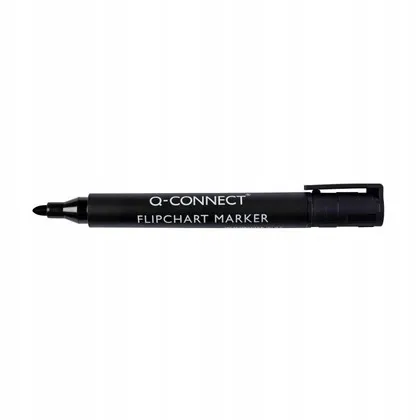 marker-do-flipchartow-okragly-czarny-q-connect