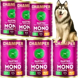 karma-mokra-dla-psa-monobialkowa-champer-gastro-indyk-6x400g