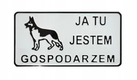 tabliczka-tablica-15-29cm-ja-tu-jestem-gospodarzem