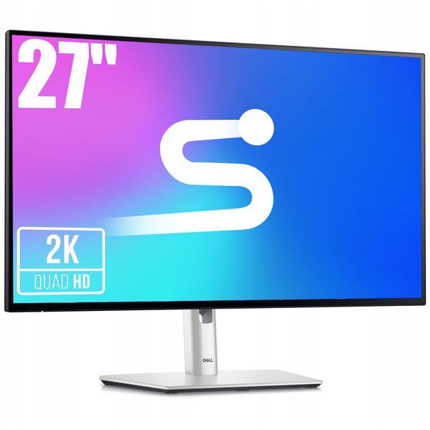 ﻿BEZRAMKOWY MONITOR 27” DELL U2722D LED DP QHD 2560x1440 USB-C PIVOT Kl.B