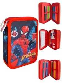 piornik-szkolny-z-wyposazeniem-trzykomorowy-spiderman