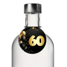 zawieszki-na-alkohol-60-urodziny-czarno-zloty-10-szt