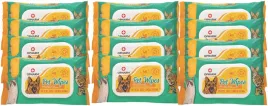 nawilzane-chusteczki-do-pielegnacji-zwierzat-oczy-uszy-ogon-12x48-szt