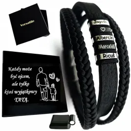 bransoletka-meska-skorzana-regulowana-z-grawerem-dzien-ojca-taty-versatile