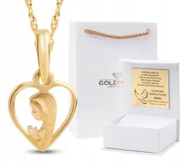 zloty-medalik-lancuszek-chrzest-komunia-swieta-333