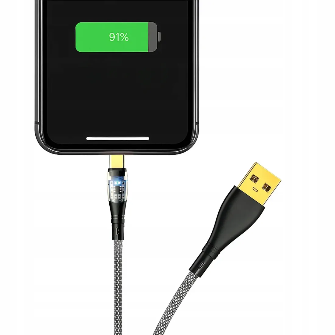 kabel-usb-usb-c-quick-sync-z-dioda-led-2-4a-szary-1m