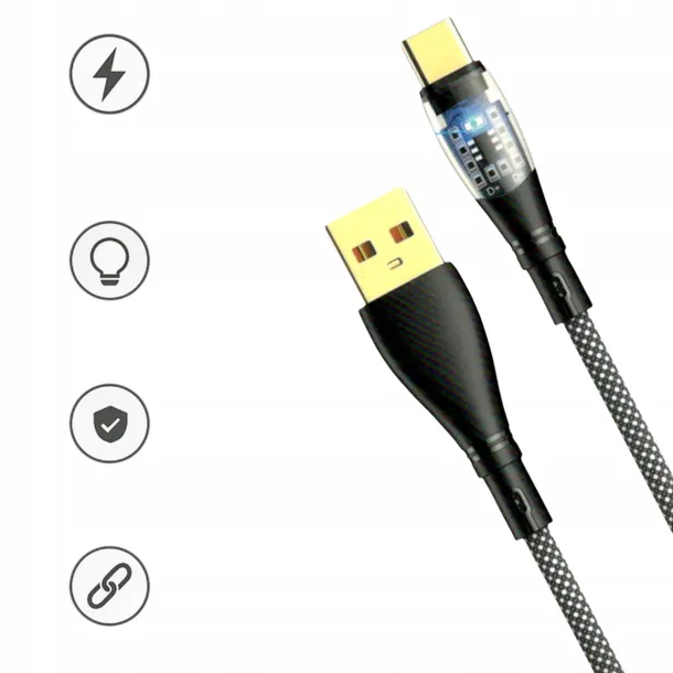 kabel-usb-usb-c-quick-sync-z-dioda-led-2-4a-szary-1m-zlacza-usb-usb-typ-c