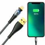 kabel-usb-lightning-quick-sync-z-dioda-led-2-4a-szary-1m-dlugosc-przewodu-1-m