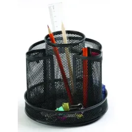 przybornik-na-biurko-q-connect-office-set-metalowy-obrotowy-czarny