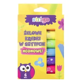 strigo-kredki-zelowe-neonowe-6szt-10-g
