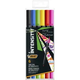 bic-intensity-dual-tip-pisaki-dwustronne-etui-6szt