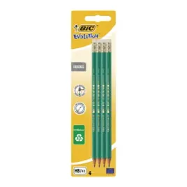bic-evolution-original-655-olowek-grafitowy-z-gumka-blister-4-sztuki