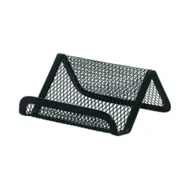 stojak-na-wizytowki-q-connect-office-set-metalowy-czarny