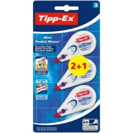 tipp-ex-mini-pocket-mouse-korektor-w-tasmie-blister-2-1-sztuka