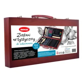 zestaw-artystyczny-do-szkicowania-58-elementow-rexus