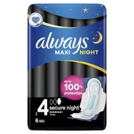 always-maxi-secure-night-podpaski-rozmiar-4-6-szt