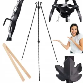 trojnog-kuty-do-grilla-ogrodowego-stojak-nad-ognisko-kociolek-187cm