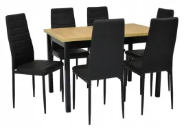 stol-rozkladany-70x120-160cm-6-krzesel-ekoskora-czarna-do-salonu-jadalni