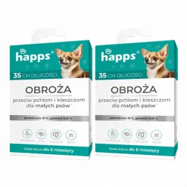 bros-happs-na-pchly-i-kleszcze-dla-malych-psow-wodoodporna-2-sztuki