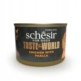 schesir-taste-the-world-mokra-karma-dla-psow-kurczak-z-paella-puszka-150g