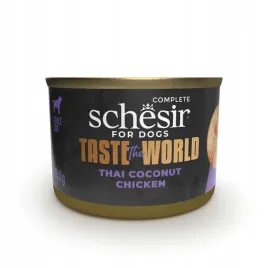 schesir-taste-the-world-mokra-karma-dla-psa-tajski-kurczak-mleko-kokos-150g