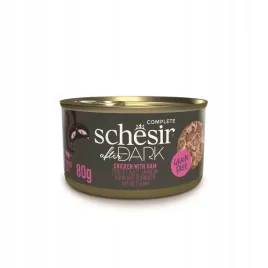 schesir-after-dark-mokra-karma-dla-kota-kurczak-w-bulionie-z-szynki-80g