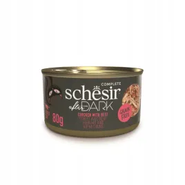 schesir-after-dark-mokra-karma-dla-kota-kurczak-w-bulionie-wolowym-80g