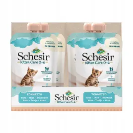 schesir-kitten-care-0-6-mokra-karma-dla-kociat-kota-pasta-z-tunczyka-150g