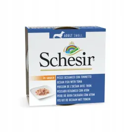 schesir-karma-mokra-dla-psa-ryby-oceaniczne-z-tunczykiem-w-sosie-puszka-85g