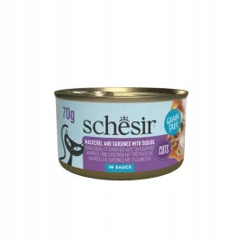 schesir-cat-can-grill-mokra-karma-dla-kota-sardynki-i-makrela-w-sosie-70g