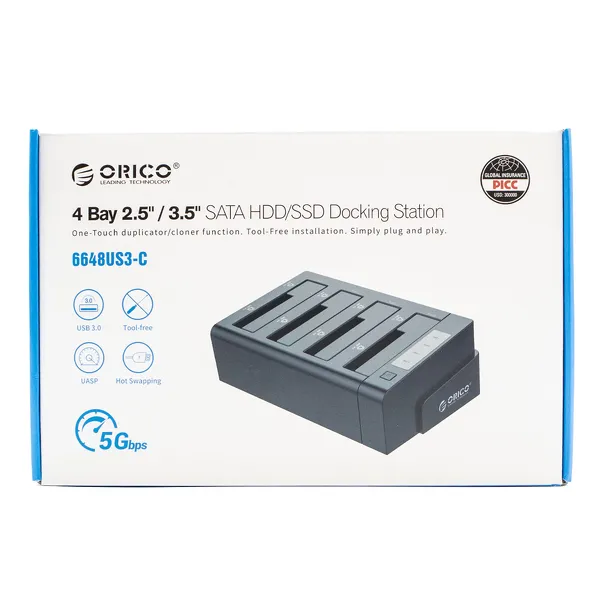 orico-stacja-klonujaca-4-sata-35-usb-5gbps-stan-nowy