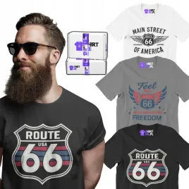 koszulki-3pak-zestaw-koszulek-meskich-na-co-dzien-komplet-t-shirt-route66