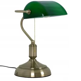 lampa-biurkowa-bankierka-bank-k-mt-207-zielony-zloty-antyczny-stylowa