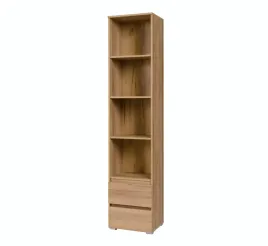 regal-45-cm-regal-na-ksiazki-szafka-z-szufladami-dab-riviera-cosmo-c01