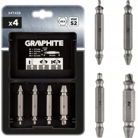 graphite-4x-wykretaki-dwustronne-do-zerwanych-srub-lub-uszk-gniazd-54t429