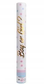 armatka-konfetti-gender-reveal-boy-papier-okragly