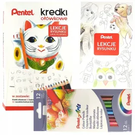 zestaw-pentel-z-lekcjami-rysunku-kredki