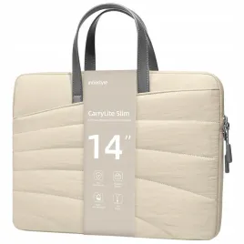 innostyle-damska-torba-na-laptopa-13-14-wodoodporna-carrylite-slim-bezowa