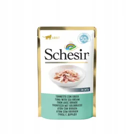 schesir-mokra-karma-dla-kota-tunczyk-z-dorada-w-galarecie-saszetka-50g
