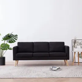 vidaxl-3-osobowa-sofa-tapicerowana-tkanina-czarna