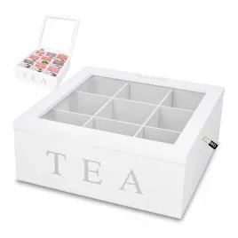 pudelko-na-herbate-biale-organizer-z-9-przegrodkami-herbaciarka-23x9-cm