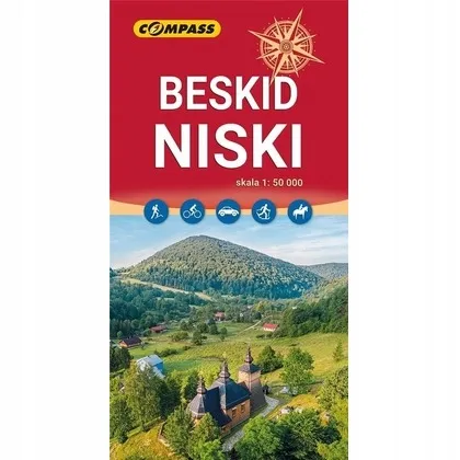 mapa-beskid-niski-1-50-000-compass