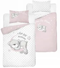 posciel-do-lozeczka-bawelniana-100x135-mis-rozow-adwustronna-baby