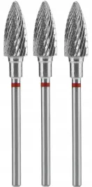 3-x-staleks-frez-z-weglika-spiekanego-szyszka-czerwona-expert-srednica-6mm