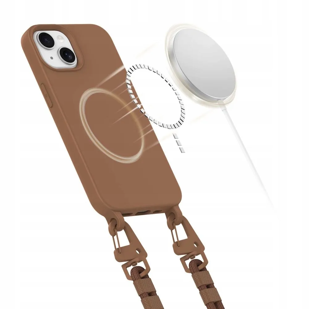etui-tech-protect-magnecklace-magsafe-do-iphone-14-brazowe