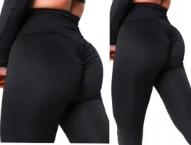 legginsy-damskie-push-up-marszczenie-czarne-s-m